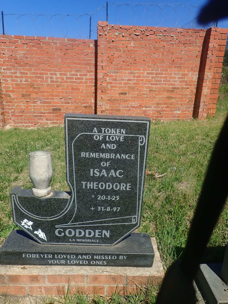 GODDEN Isaac Theodore 1925-1997