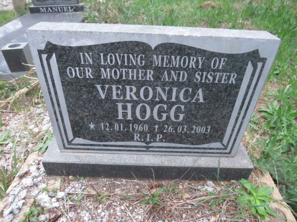HOGG Veronica 1960-2003