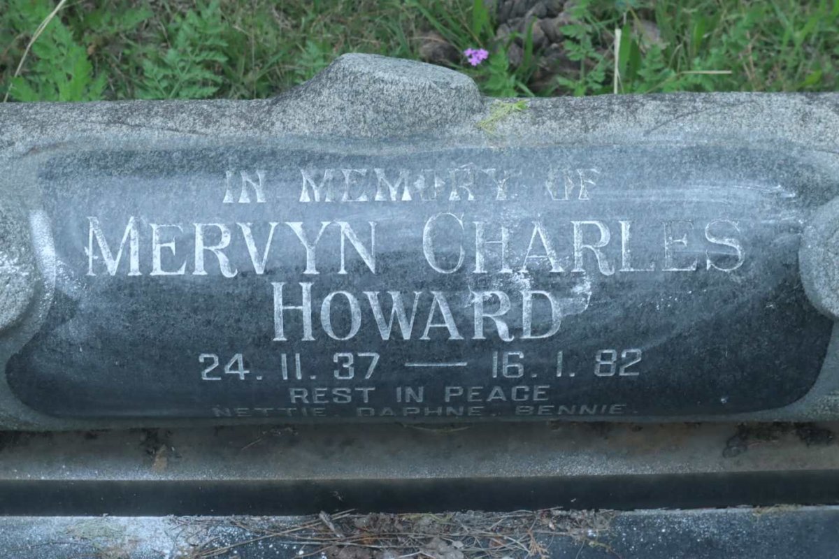 HOWARD Mervyn Charles 1937-1982