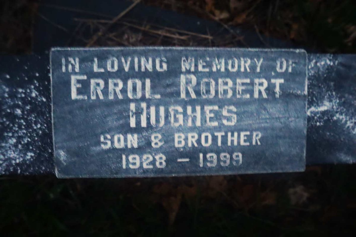 HUGHES Errol Robert 1928-1999