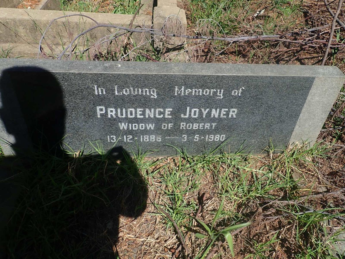 JOYNER Prudence 1886-1980