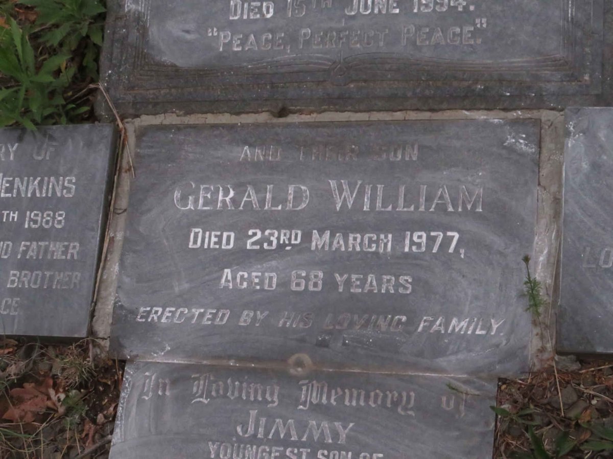 JENKINS Gerald William -1977