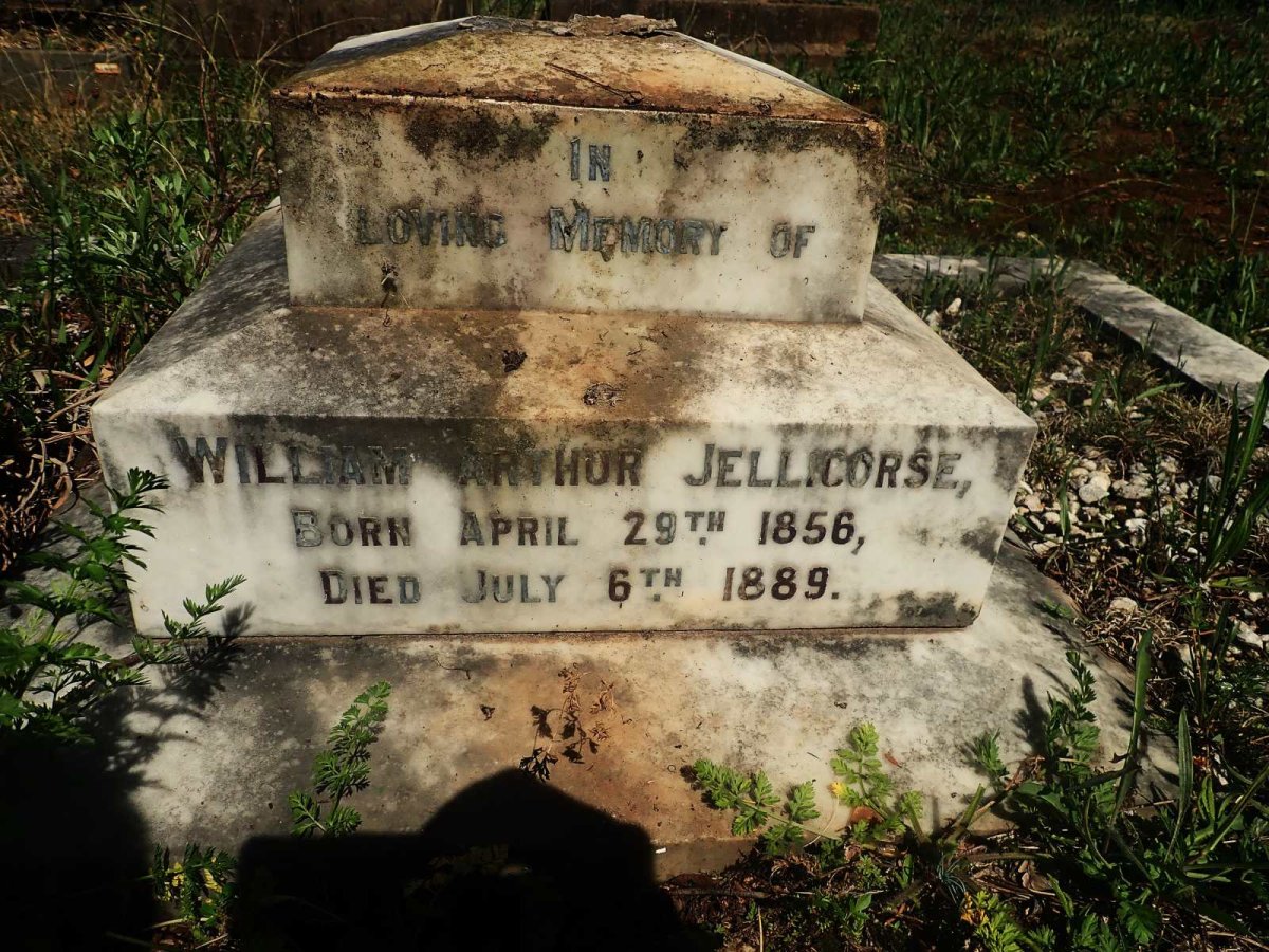 JELLICORSE William Arthur 1856-1889