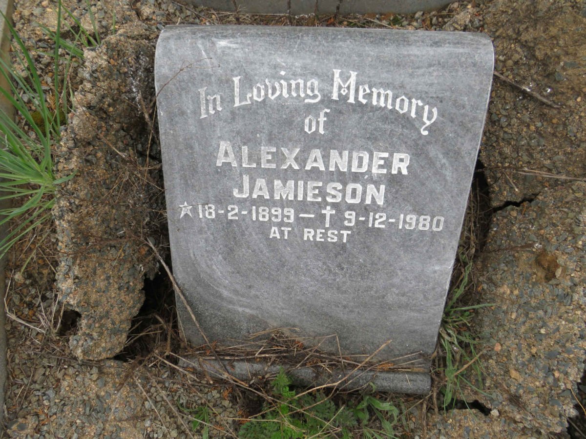 JAMIESON Alexander 1899-1980