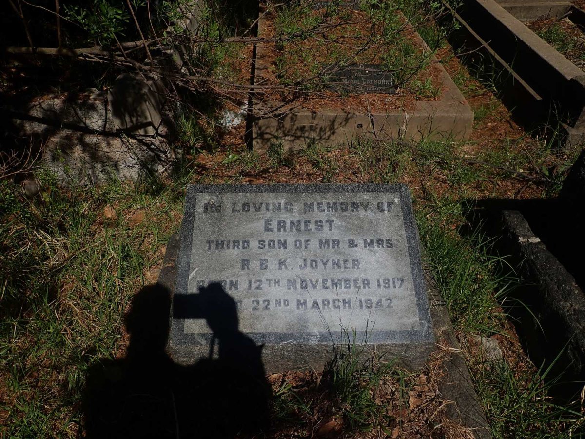 JOYNER Ernest 1917-1942