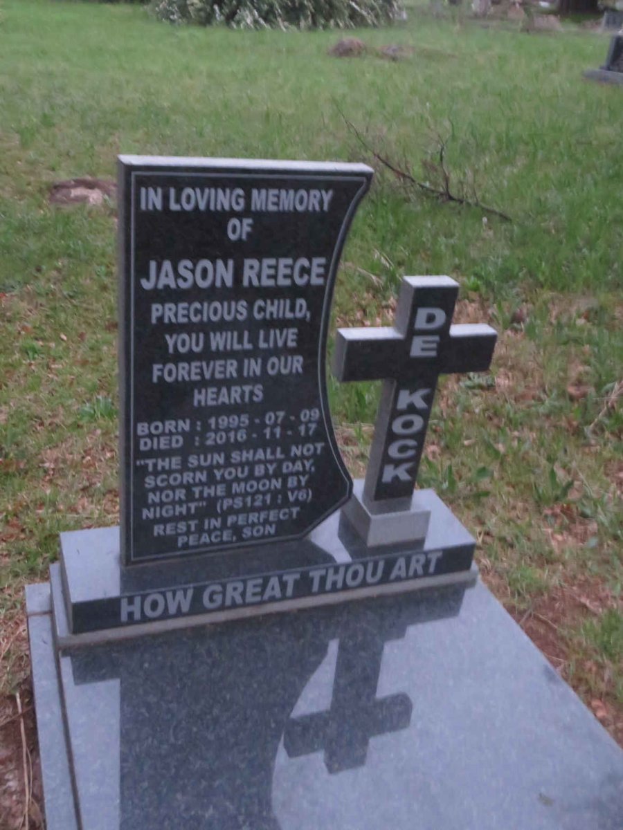 KOCK Jason Reece, de 1995-2016