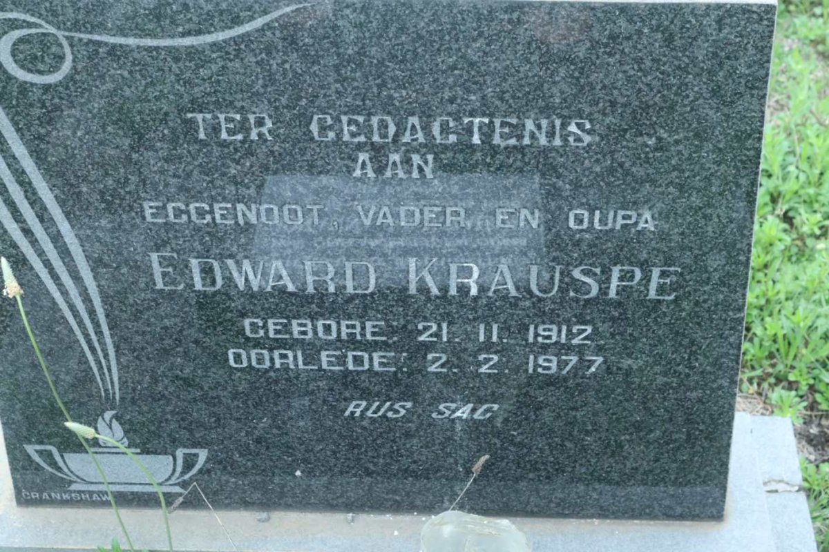 KRAUSPE Edward 1912-1977