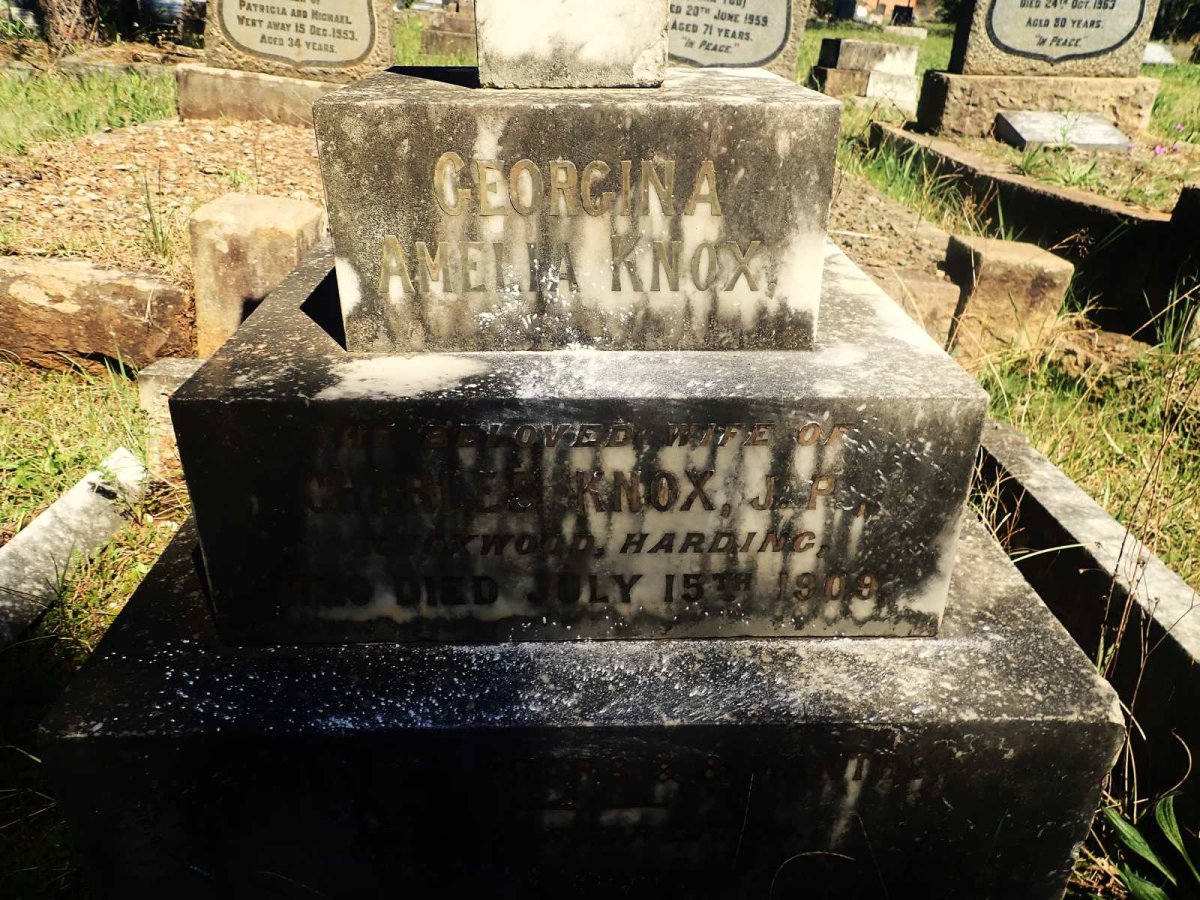 KNOX Georgina Amelia -1908