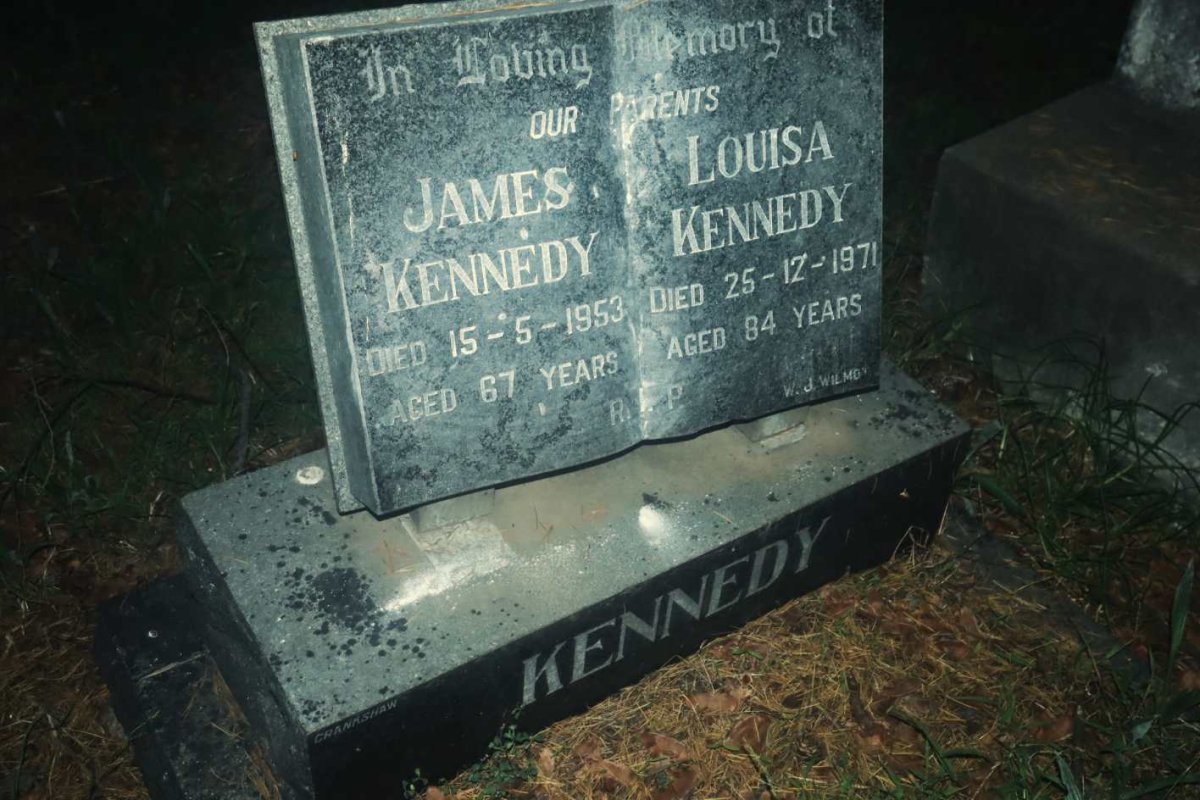 KENNEDY James -1953 &amp; Louisa -1971