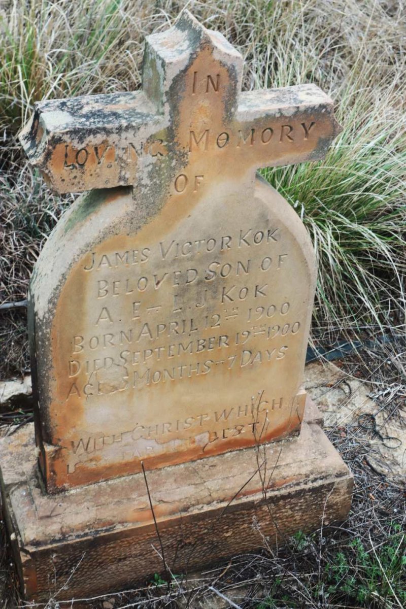 KOK James Victor 1900-1900