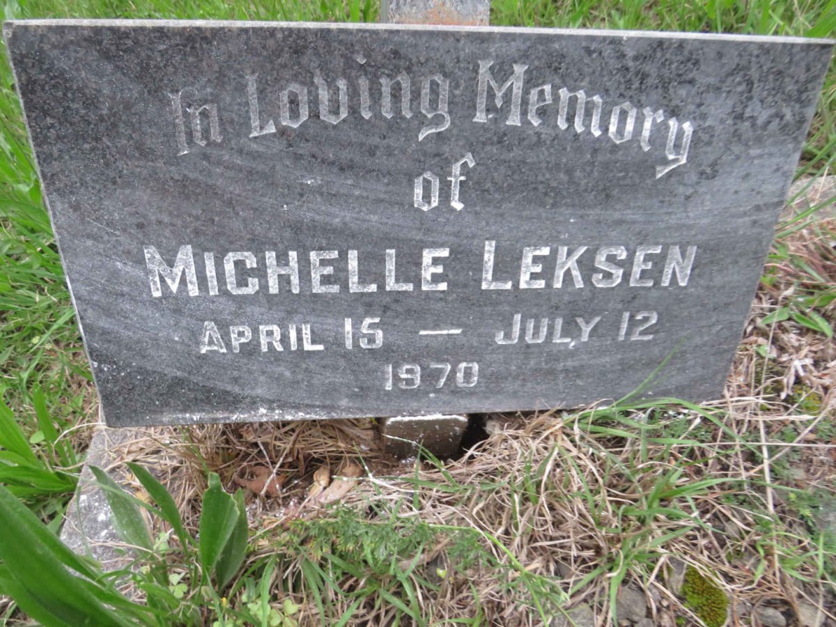 LEKSEN Michelle 1970-1970