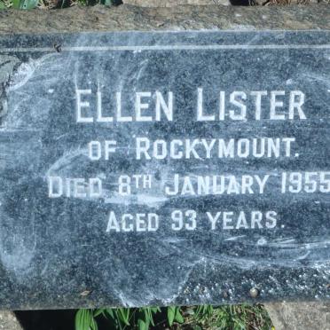 LISTER Ellen -1955