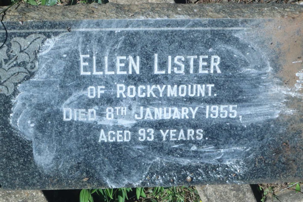 LISTER Ellen -1955