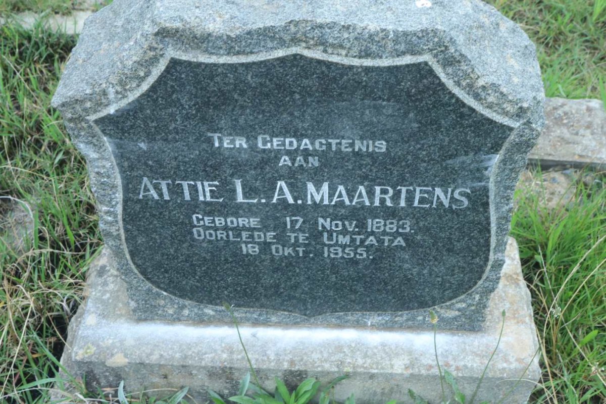 MAARTENS Attie L.A. 1883-1955