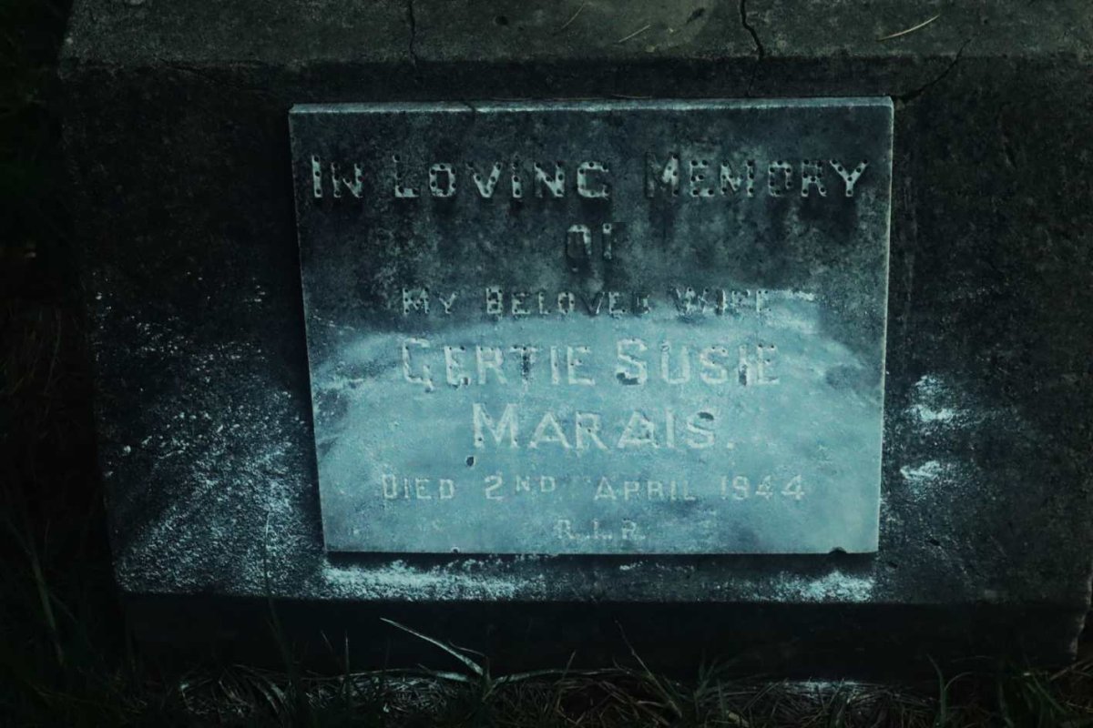 MARAIS Gertie Susie -1944