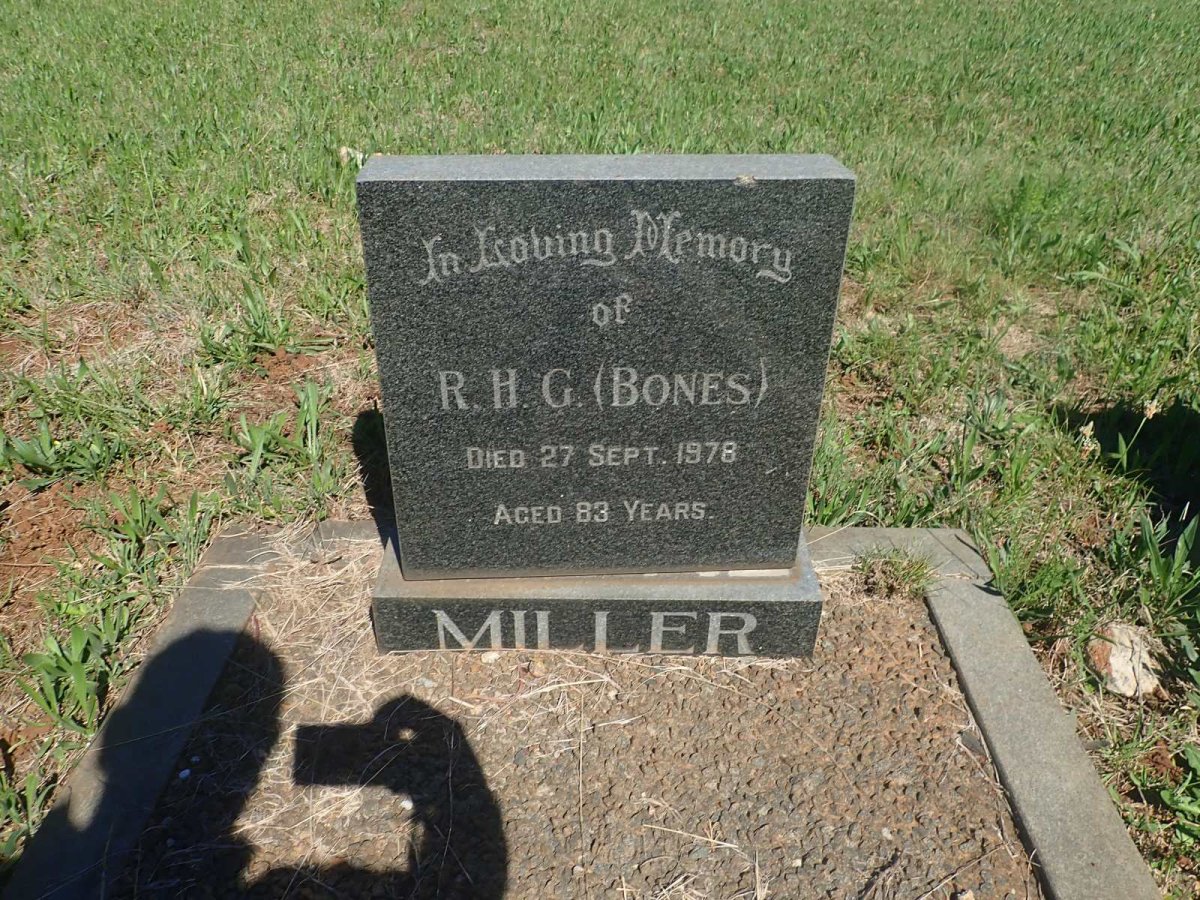 MILLER R.H.G. -1978