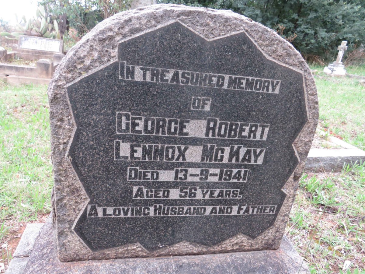 McKAY George Robert Lennox -1941