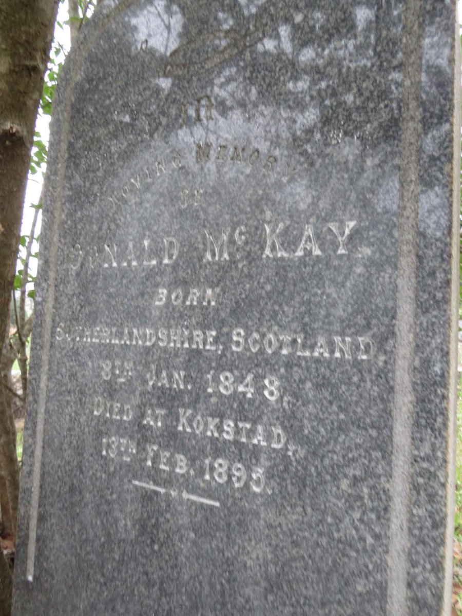 McKAY Donald 1848-1895
