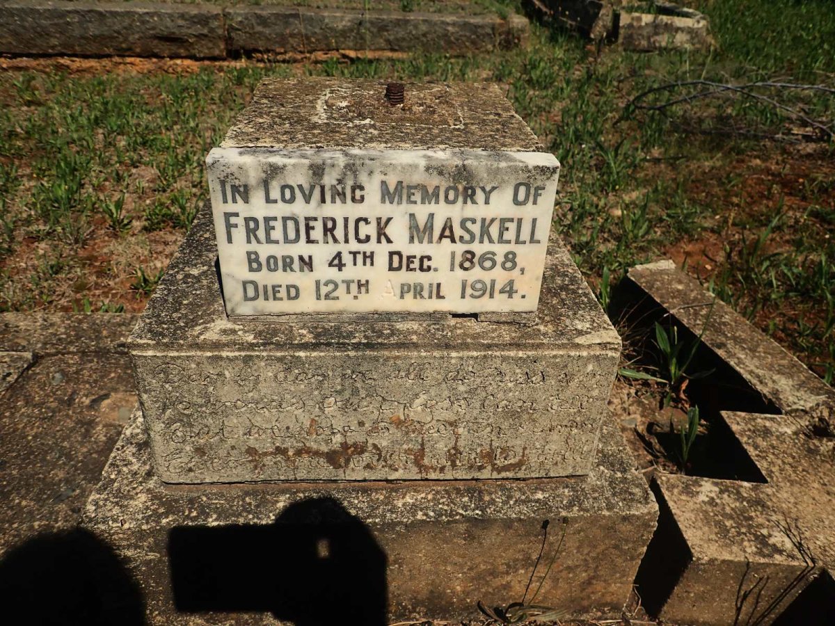MASKELL Frederick 1868-1914