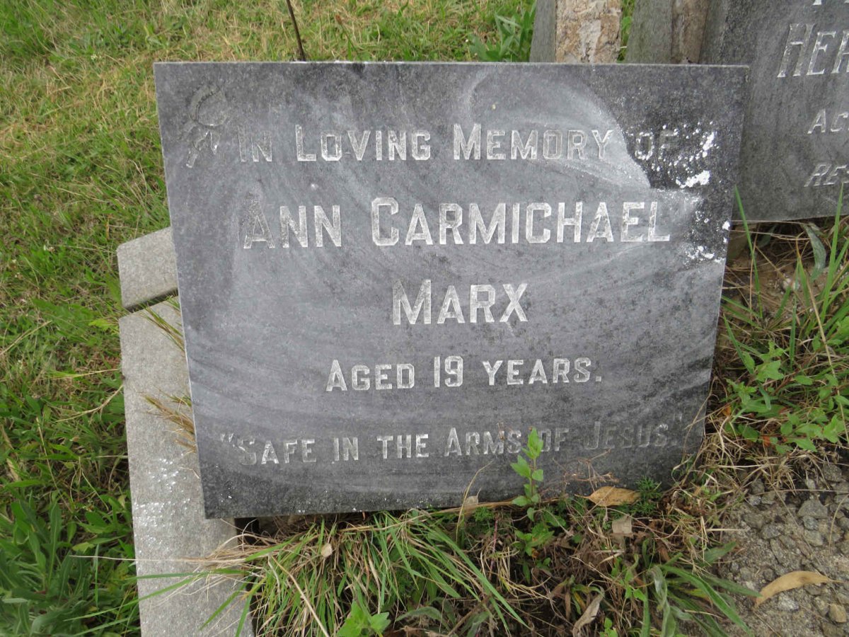 MARX Ann Carmichael