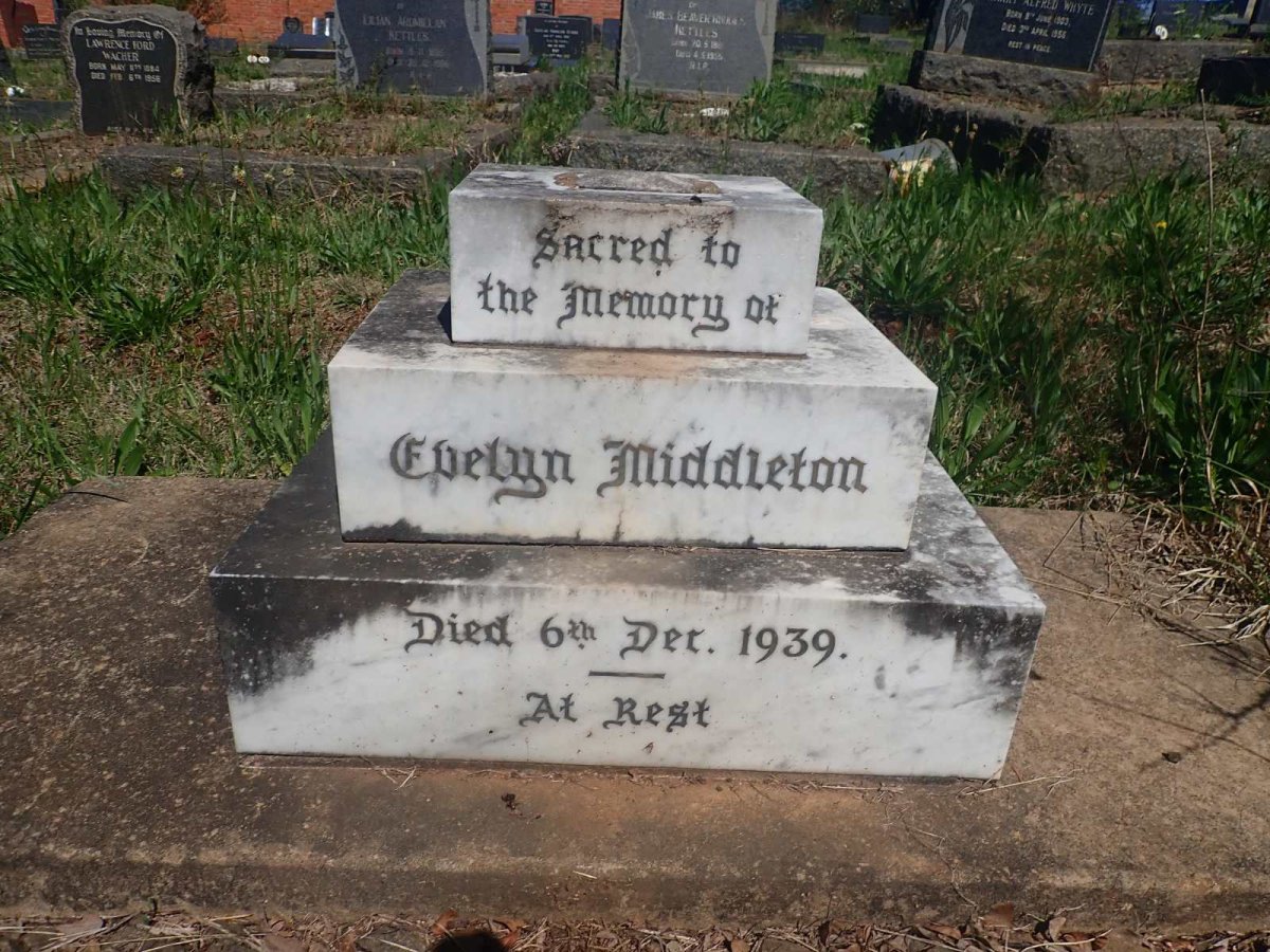 MIDDLETON Evelyn -1939