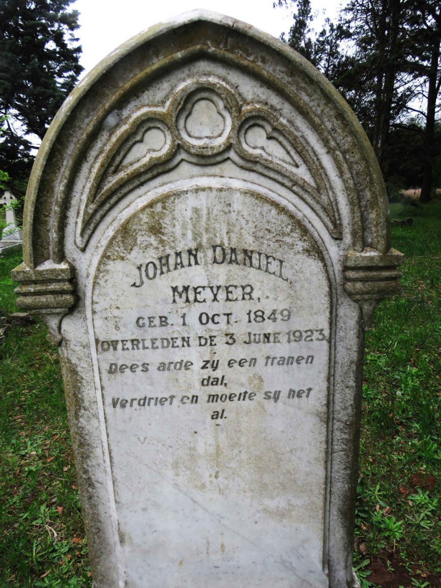 MEYER Johan Daniel 1849-1923