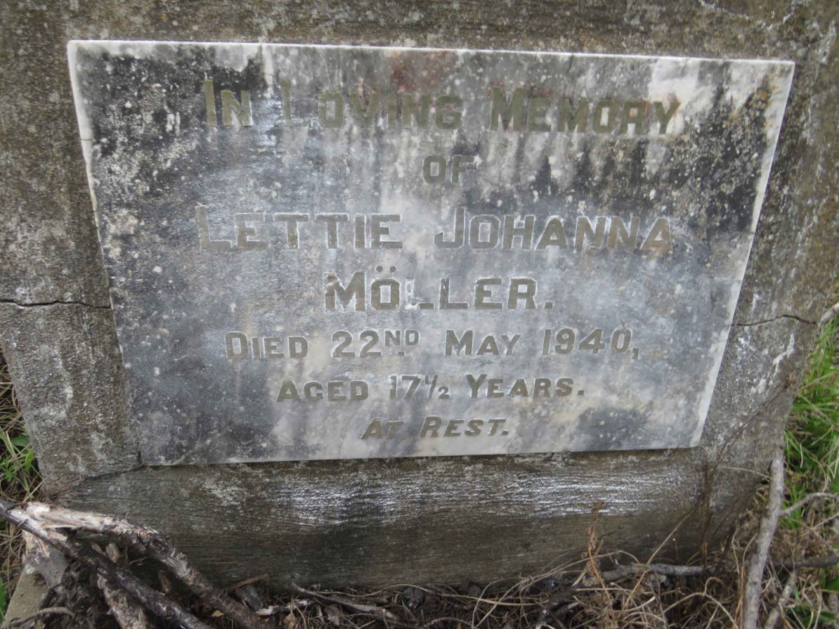 MOLLER Lettie Johanna -1940