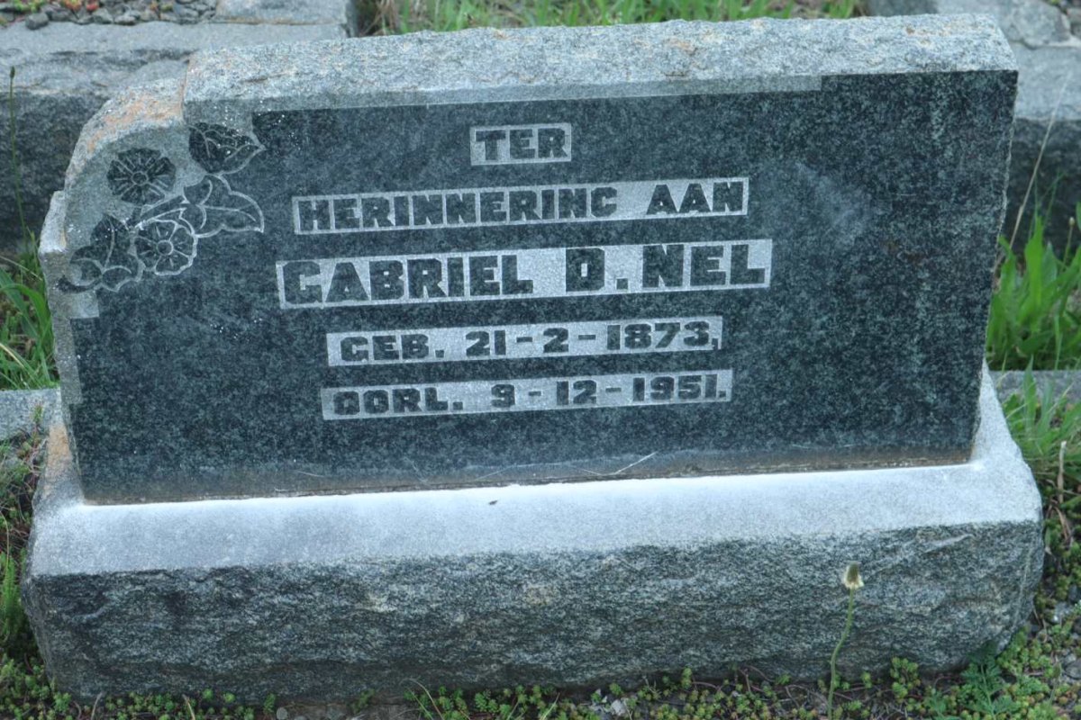 NEL Gabriel D. 1873-1951