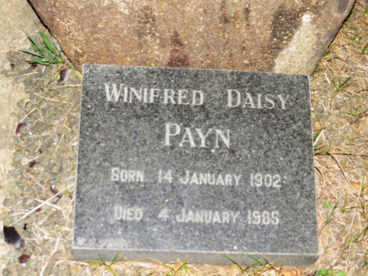 PAYN Winifred Daisy 1902-1985