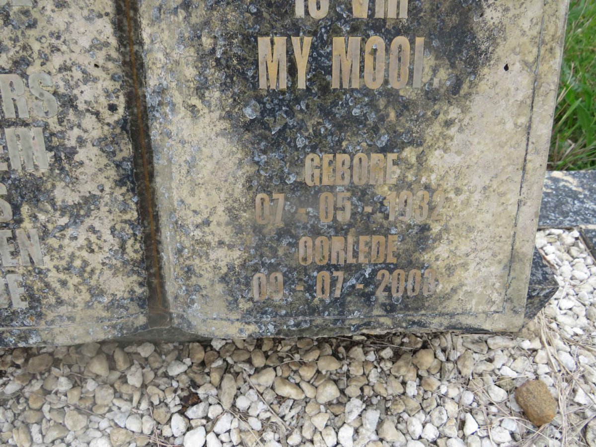 PLESSIS Johanna Maria, du 1932-2003