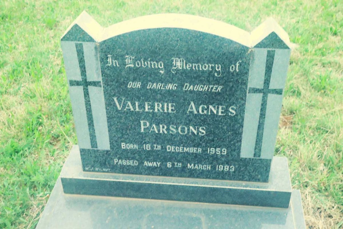 PARSONS Valerie Agnes 1959-1983