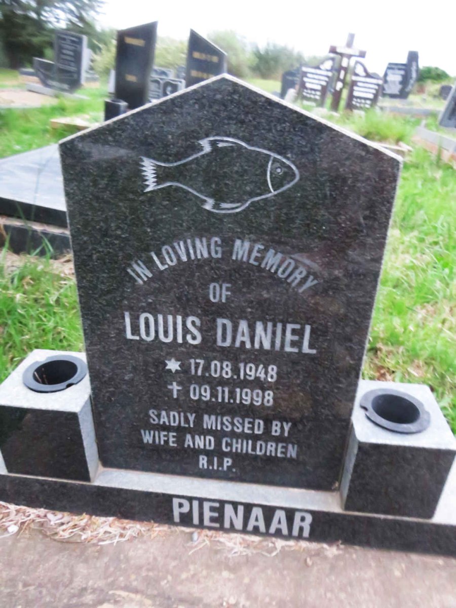 PIENAAR Louis Daniel 1948-1998
