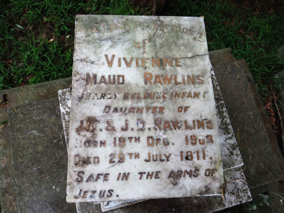 RAWLINS Vivienne Maud 1909-1911