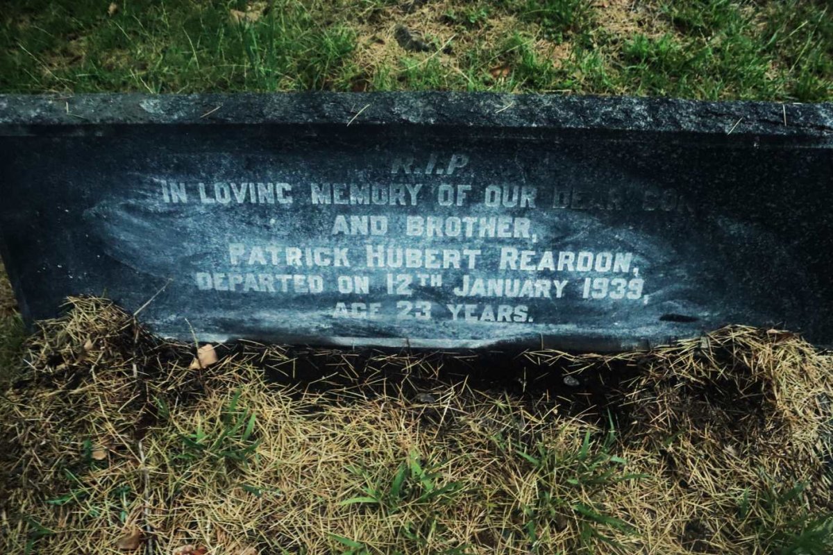 REARDON Patrick Hubert -1939