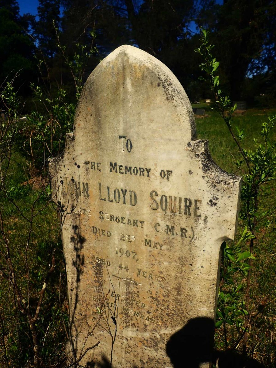 SQUIRE John Lloyd -1907