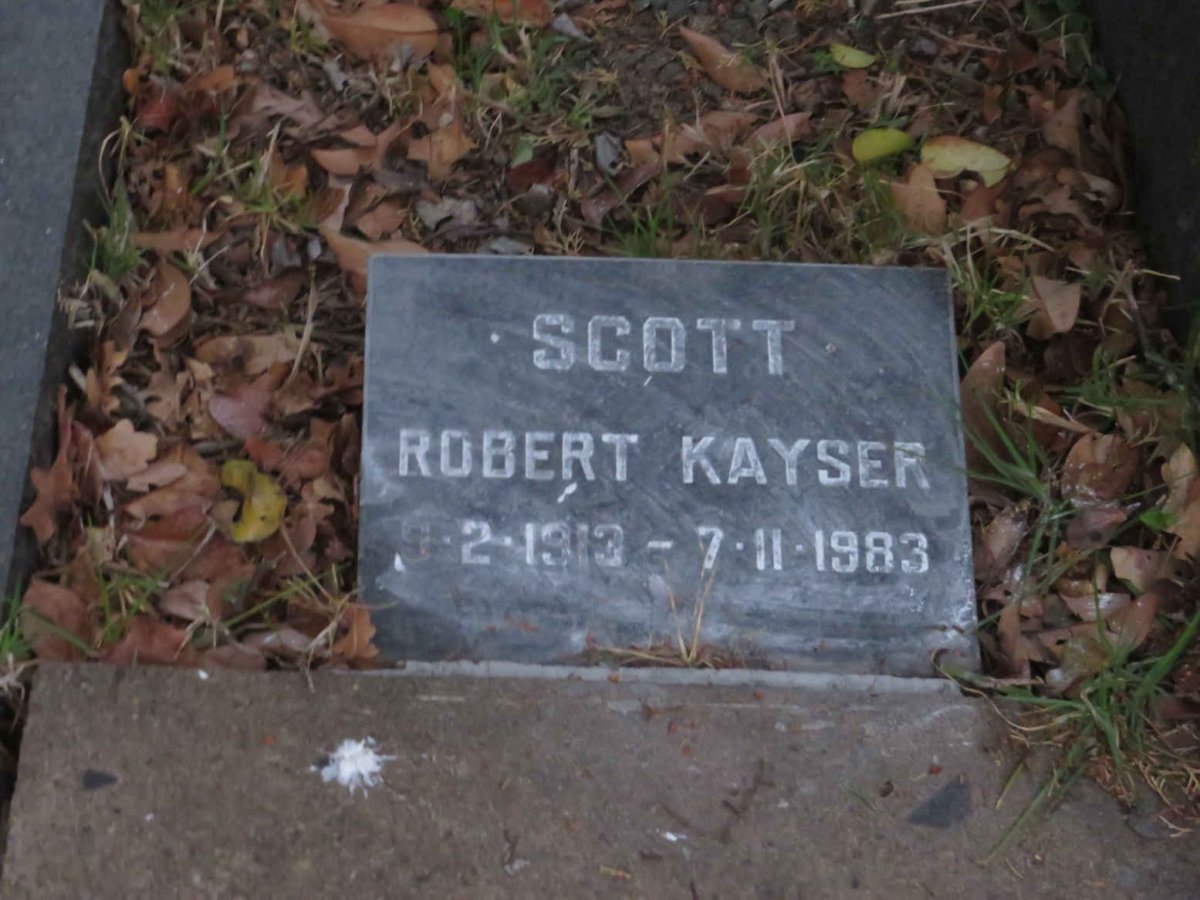 SCOTT Robert Kayser 1913-1983