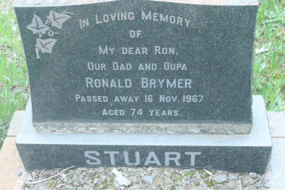 STUART Ronald Brymer -1967