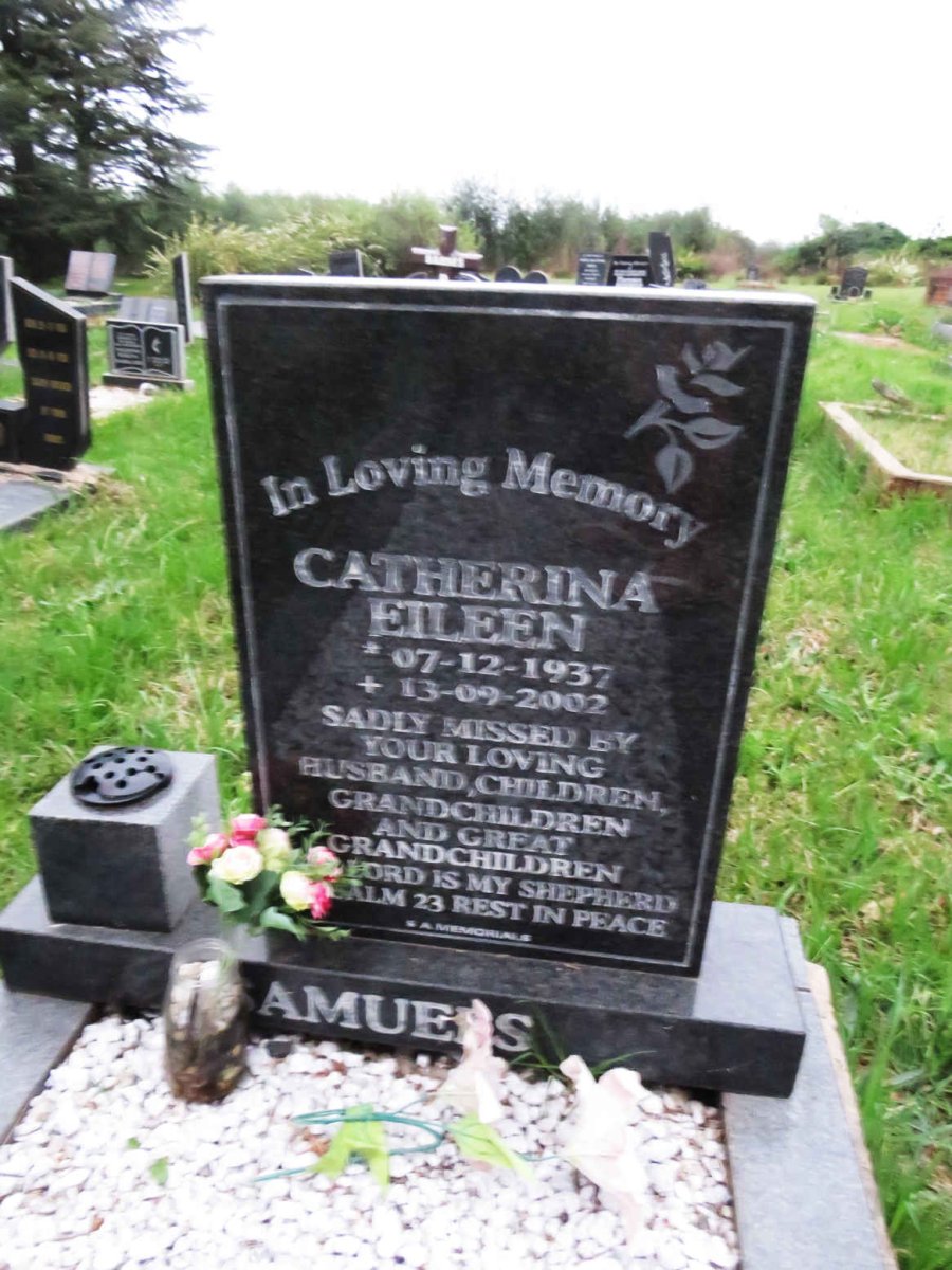 SAMUELS Catherina Eileen 1937-2002