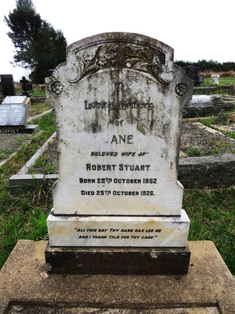 STUART Jane 1862-1926