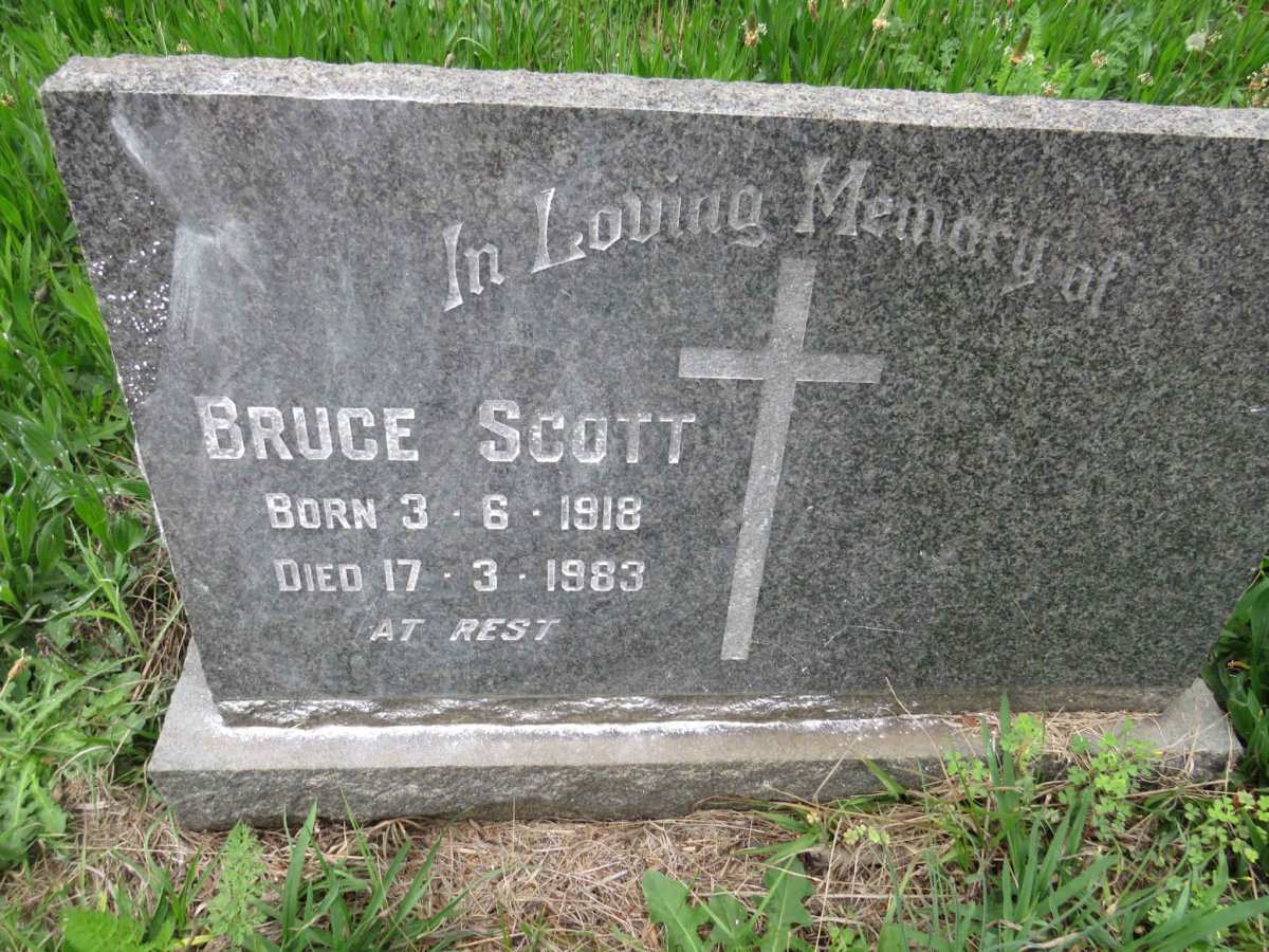 SCOTT Bruce 1918-1983
