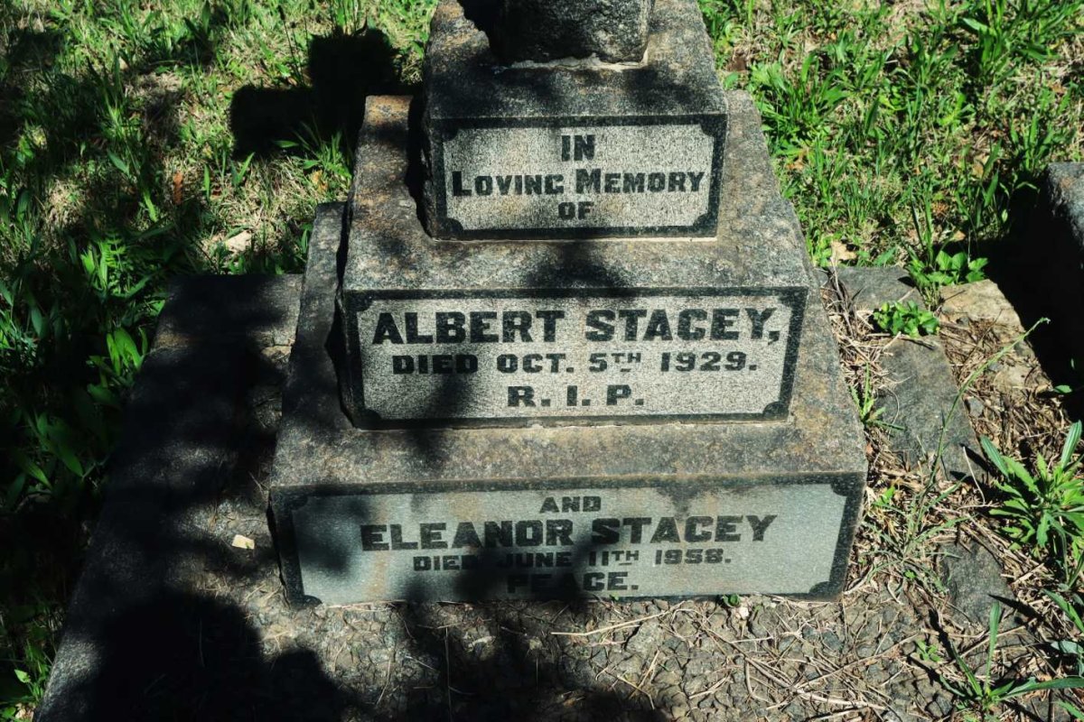 STACEY Albert -1929 &amp; Eleanor -1958