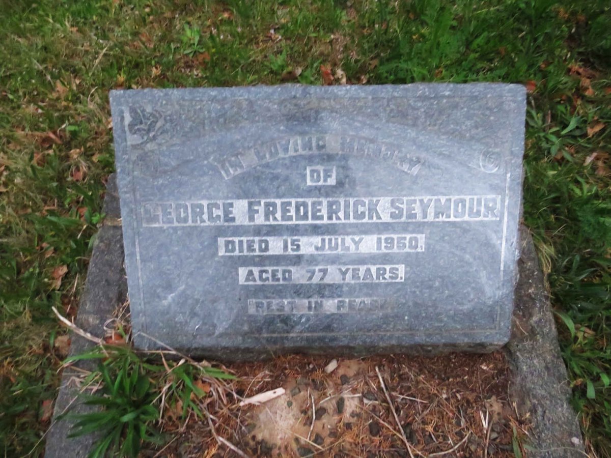 SEYMOUR George Frederick -1960