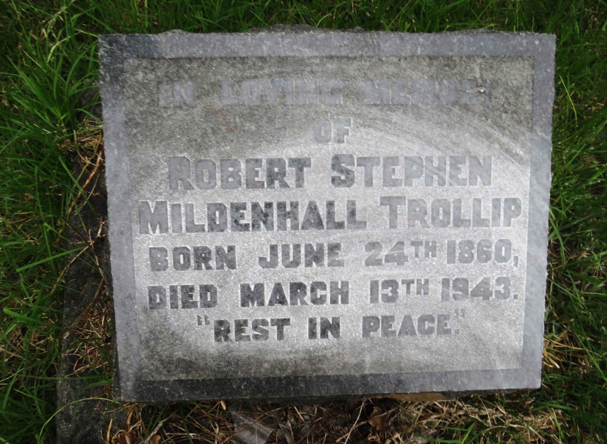 TROLLIP Robert Stephen Mildenhall 1860-1943