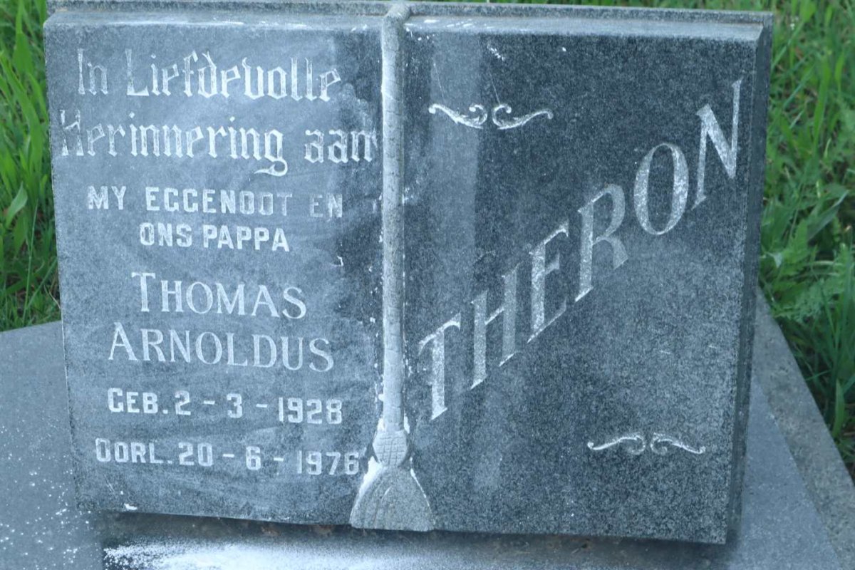 THERON Thomas Arnoldus 1928-1976