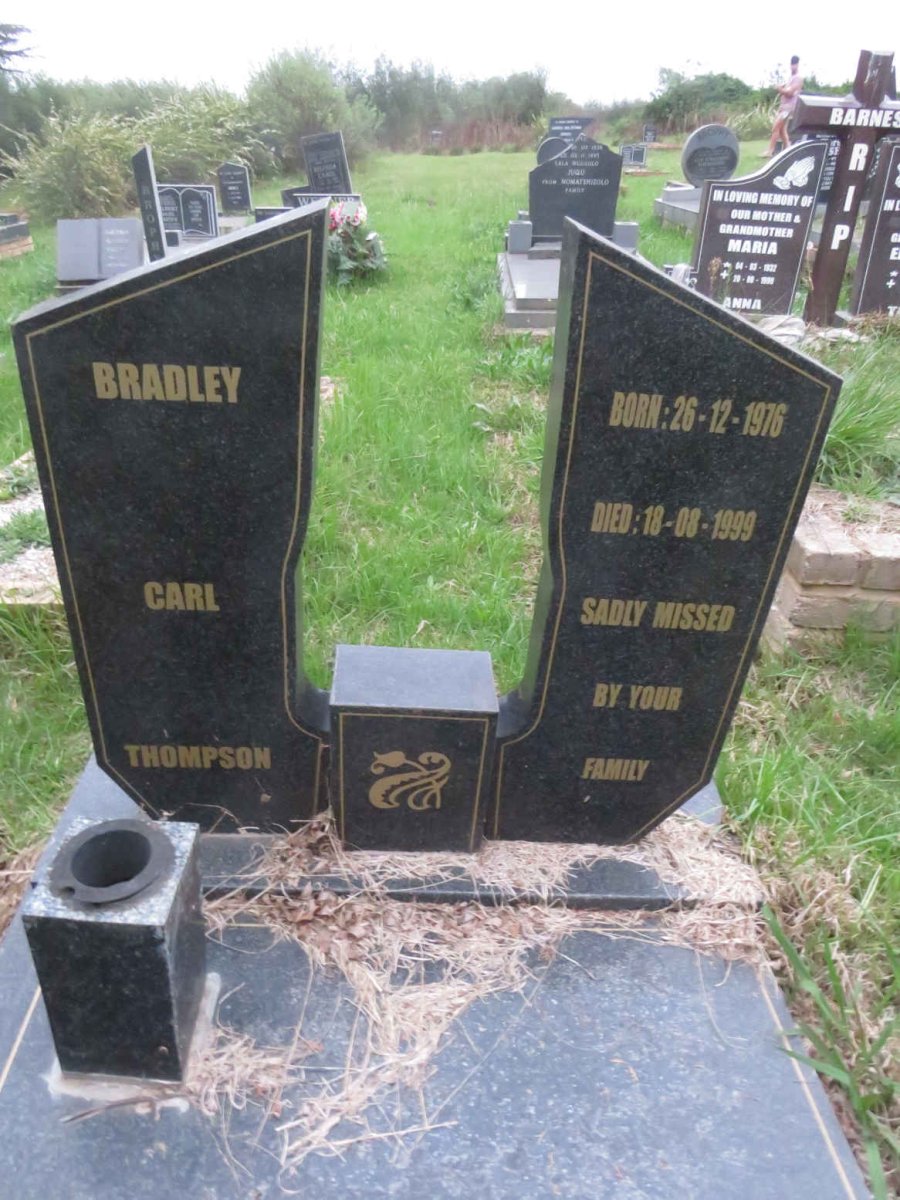 THOMPSON Bradley Carl 1976-1999