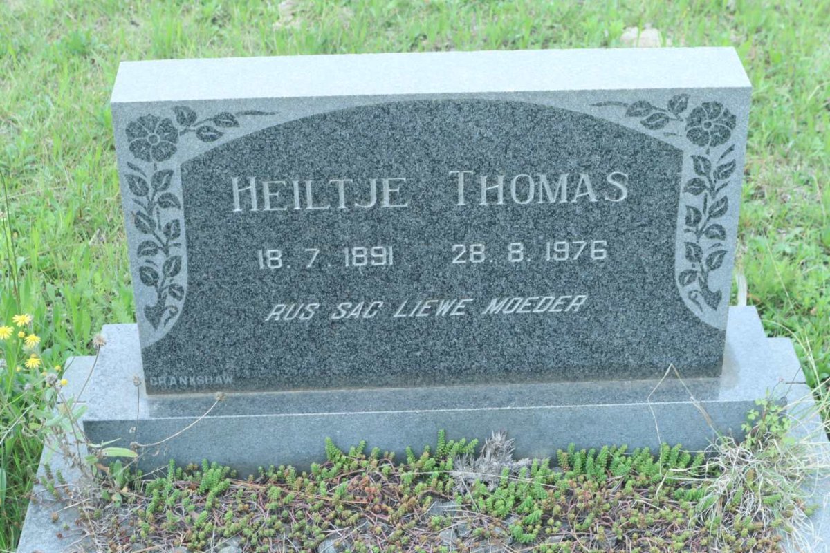 THOMAS Heiltje 1891-1976