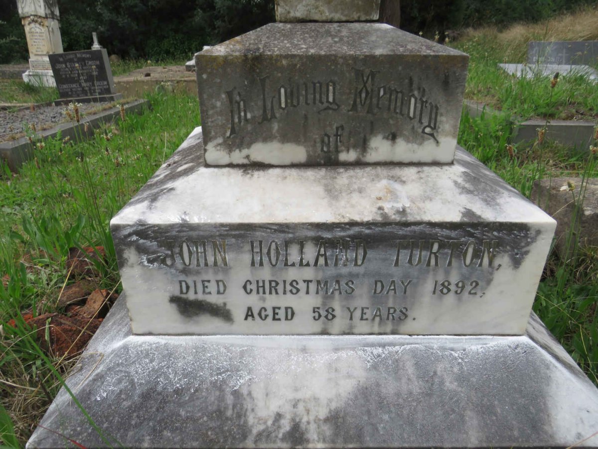 TURTON John Holland -1892