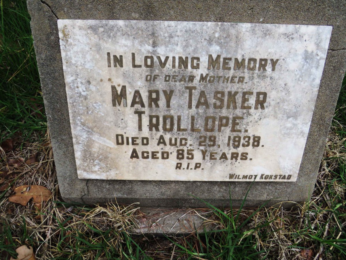 TROLLOPE Mary Tasker -1938