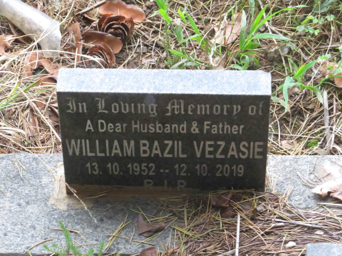 VEZASIE William Bazil 1952-2019