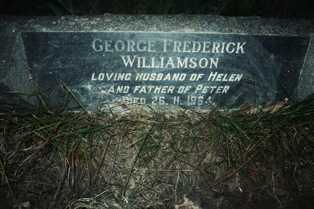 WILLIAMSON George Frederick -1964